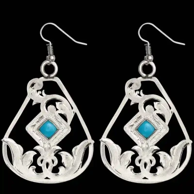 Morning Glory Earrings (In Stock)